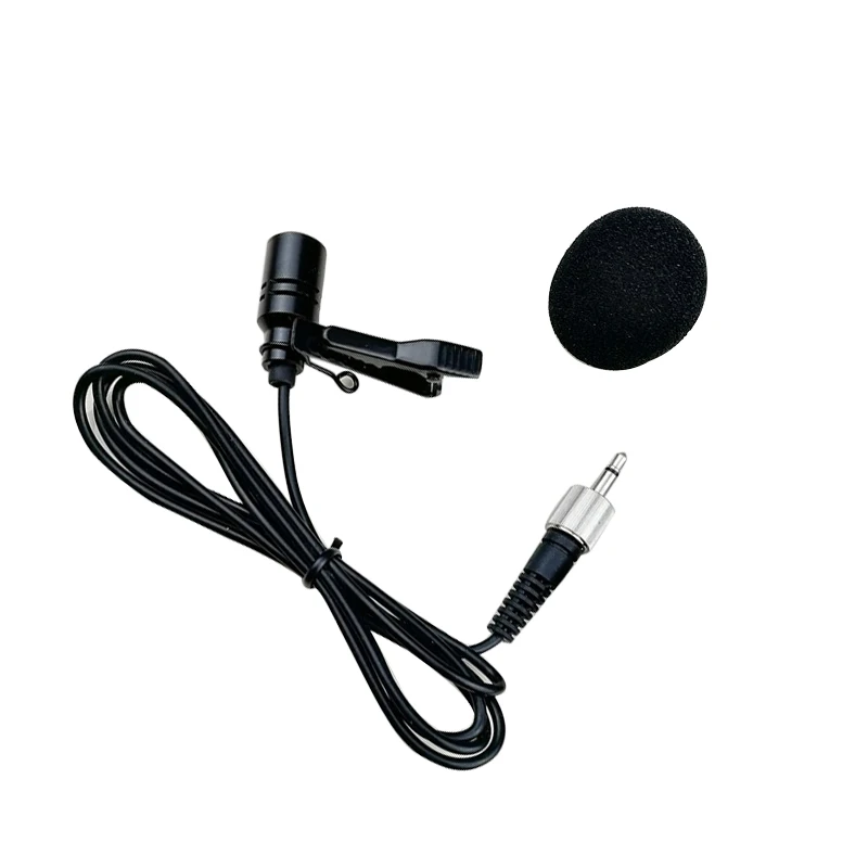

Lavalier/lapel omni-directional microphone with 3.5mm locking plug for Nady bodypacks U-1100 U-2100 DW-11 DW-22 DKW-3