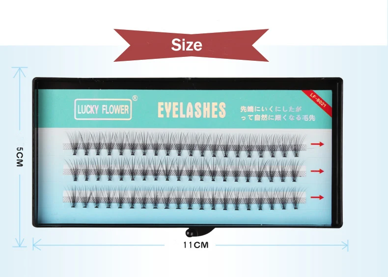 Счастливый цветок 10 корней натуральные Мягкие Длинные норковые накладные