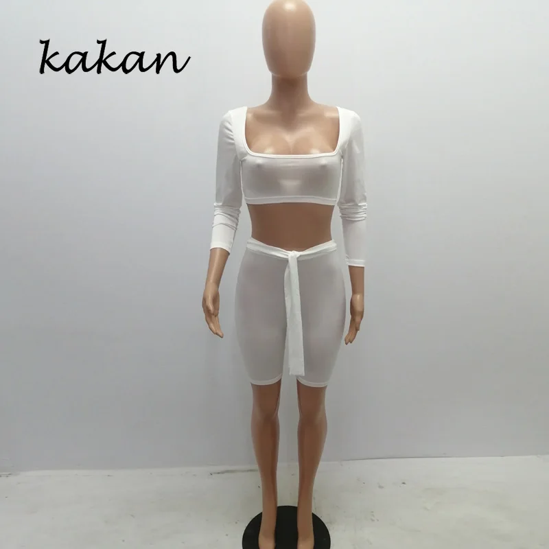 Женский Облегающий комбинезон с U образным вырезом и брюками|Комбинезоны c