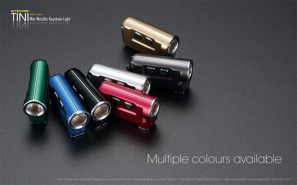 NITECORE Тини брелок свет 380 люмен EDC света CREE XP-G2 S3 USB Перезаряжаемый мини-фонарик маленький фонарик Встроенный Батарея