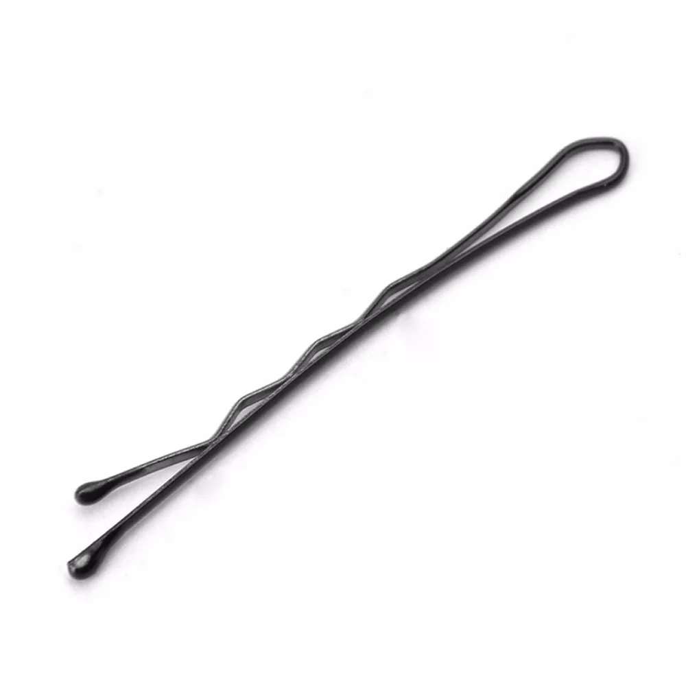 Черные волнистые и плоские невидимые заколки для волос невидимки захваты