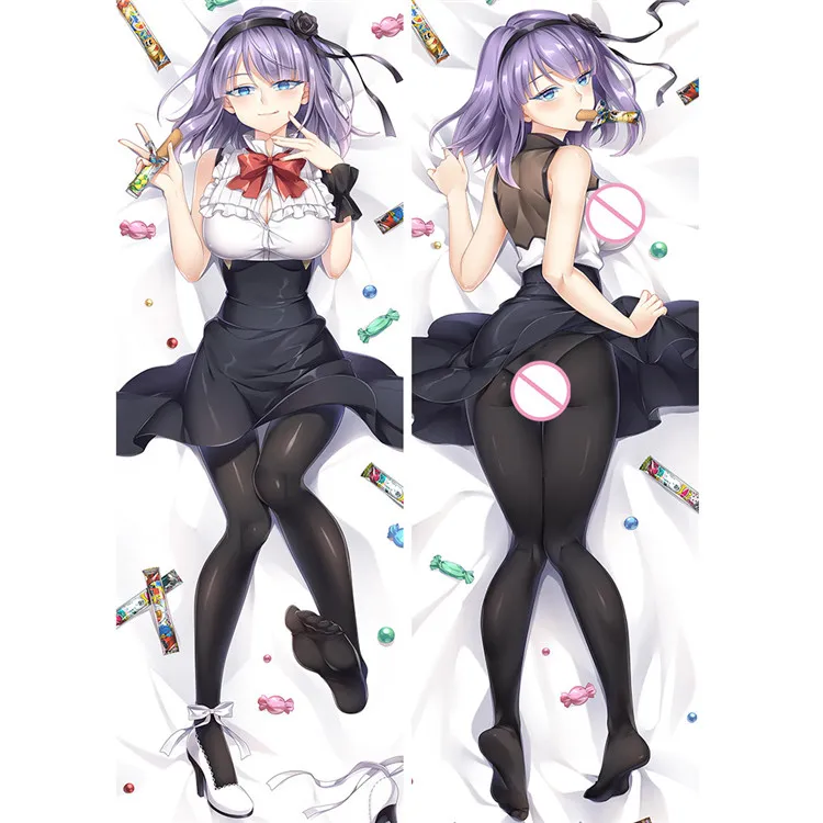 Dagashi Kashi Hotaru Shidare Saya Endo декоративный аниме чехол для подушки - Цвет: 18010