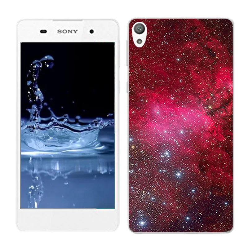 24 Мягкий чехол из ТПУ для Sony Xperia E5 f3311 f3313, мягкий силиконовый чехол с изображением земли и Луны, чехол для телефона для Xperia E5 E 5 Fundas - Цвет: 24