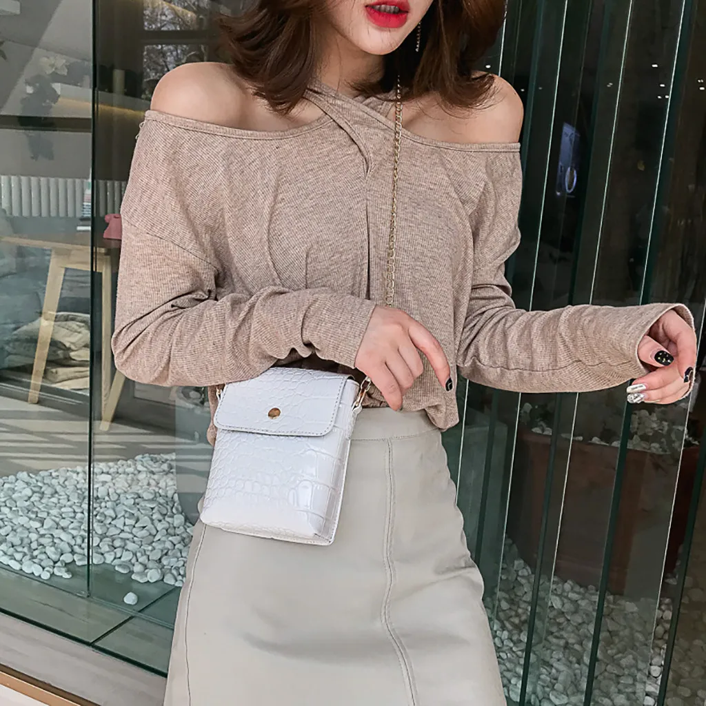 Женская сумка-мессенджер на одно плечо маленькие сумки для женщин сумка цепочке