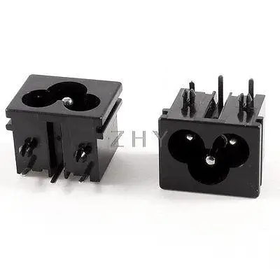 2 предмета AC 250V 2.5A 3 контактный зажим Тип IEC320 C6 Мощность входное