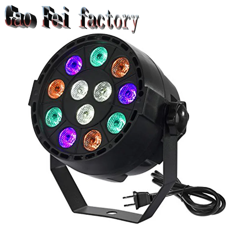 Led Par wash DMX 12X3W RGBW par сценический светильник для DJ Вечерние
