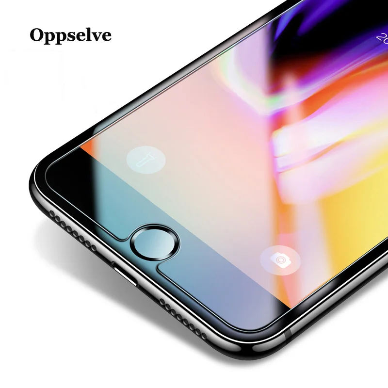 Защитное стекло 9H для iPhone 11 Pro Max защитная пленка экрана 7 6 8 X R XS 12 Защитная
