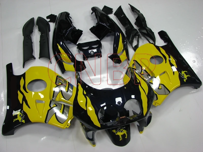 Обтекатели Abs CBR 250 RR 1990 1994 MC22 желто черные для Honda Cbr250rr 1992 набор всего тела CBR250 без