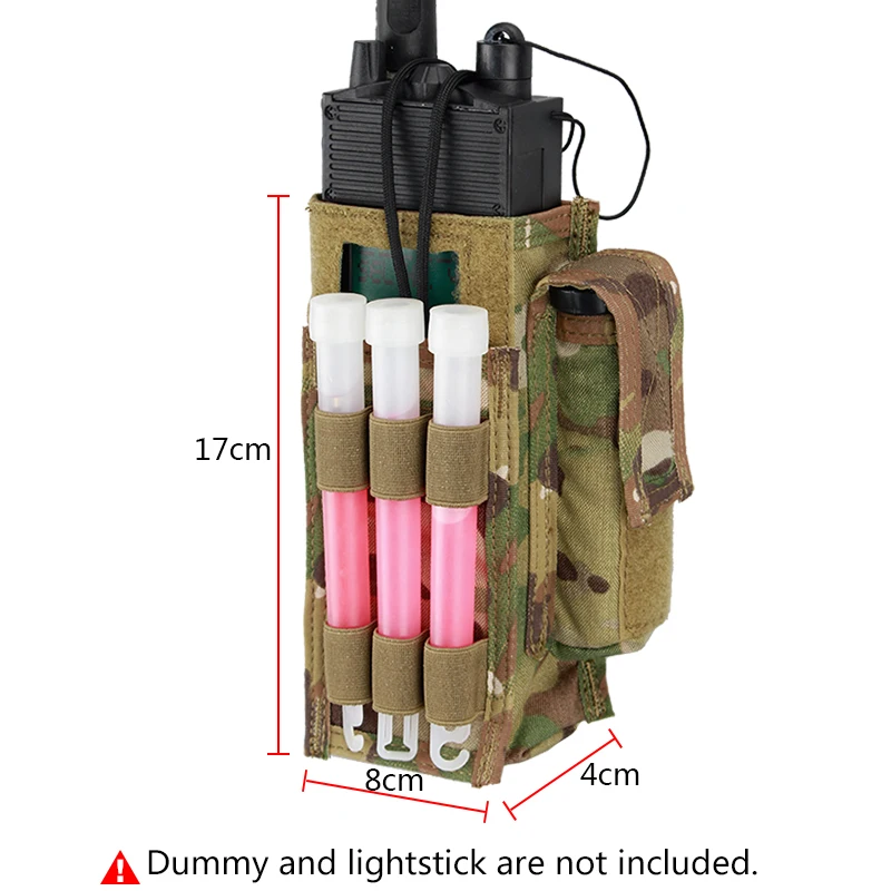 TMC радиостанция MBITR чехол Walkie Talkie Molle тактический боевой Prc-152 Мультикам CP TMC2687
