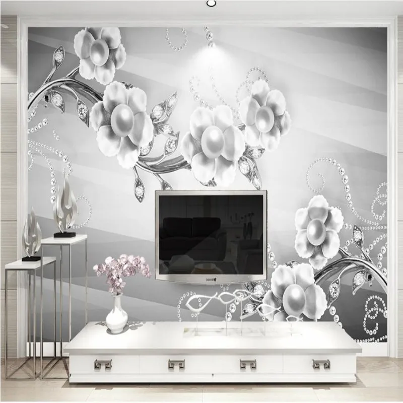 Большой пользовательский легкий роскошный 3D стерео металлический Ювелирный