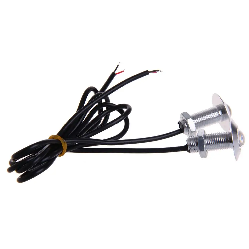 HNGCHOIGE 1 пара DC 12V 23 мм белый/красный/желтый/синий светильник Орлиный глаз