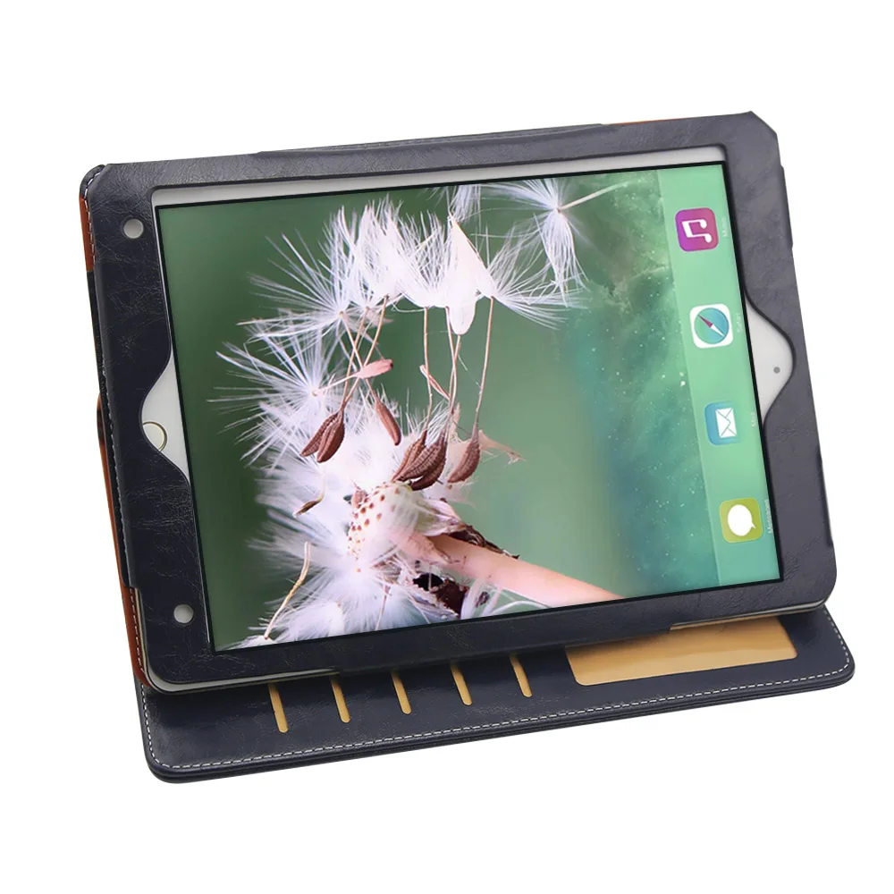 Чехол для планшета для iPad 9,7 Pro 9,7 дюймов Air 2 Air 1 чехол из искусственной кожи портфель полный корпус протектор флип чехол с подставкой
