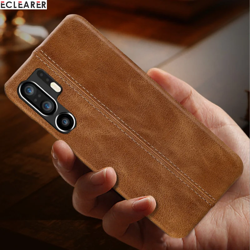Чехол для Huawei P30 Pro чехол из натуральной кожи P30/ Lite задняя крышка роскошные