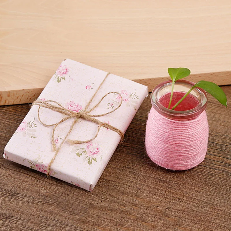 1 шт. пеньковая веревка для рукоделия обвязки предметов искусства подарок