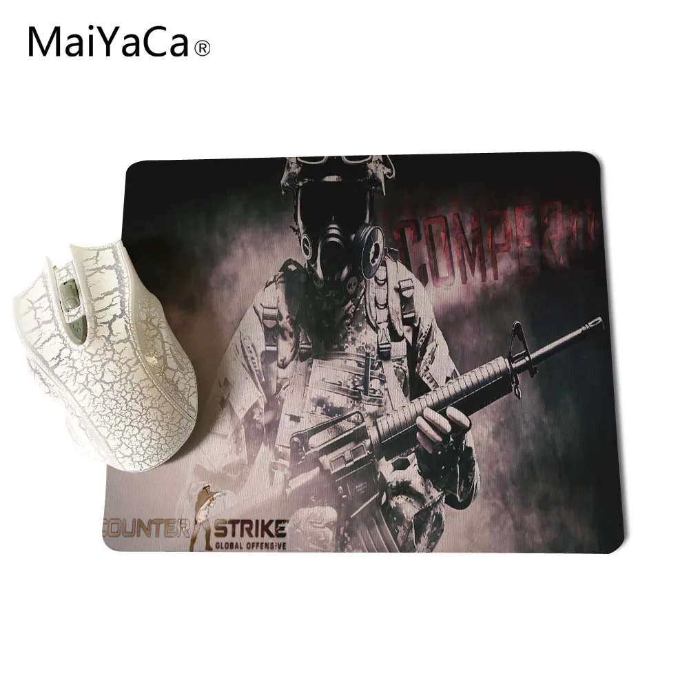 MaiYaCa Counter-Strike Global оскорбительные обои игровой прямоугольник Силиконовый прочный Мышь Коврик для компьютерной Мышь коврик