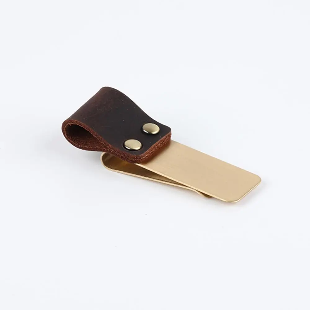 

Блокнот путешественника, ежедневники, подставка для ручек, металлический медный зажим, карандаш из нержавеющей стали, натуральная кожа