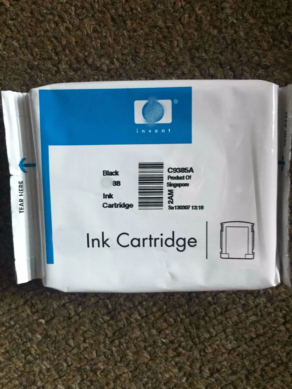 

Ink Crtridge C9385A for HP 88 BLACK