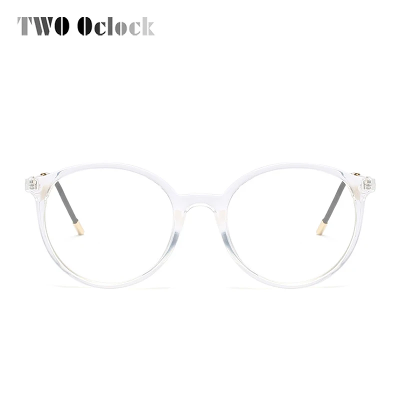 Модная женская оправа для очков с двумя линзами прозрачная фотооправа круглые