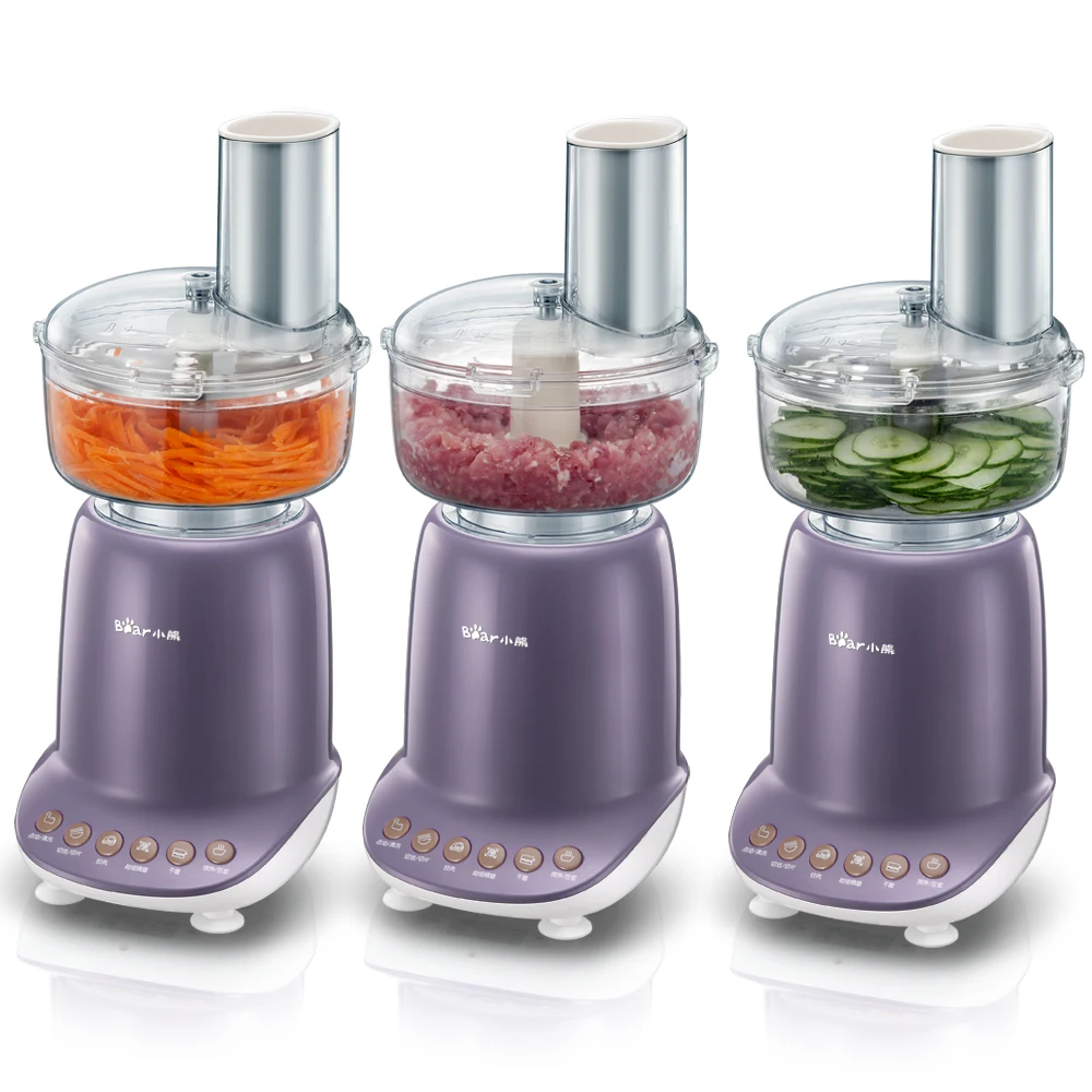 Многофункциональный кухонный комбайн Bear блендер миксер соковыжималка