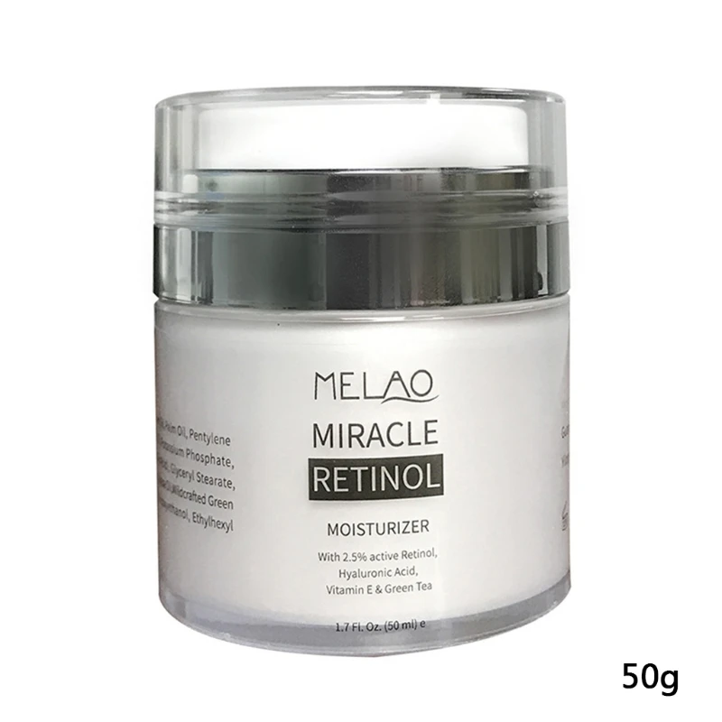 1Pcs 50g Organic Retinol Moisturizing Face Cream Vitamin C Whitening Anti Aging Wrinkles | Красота и здоровье