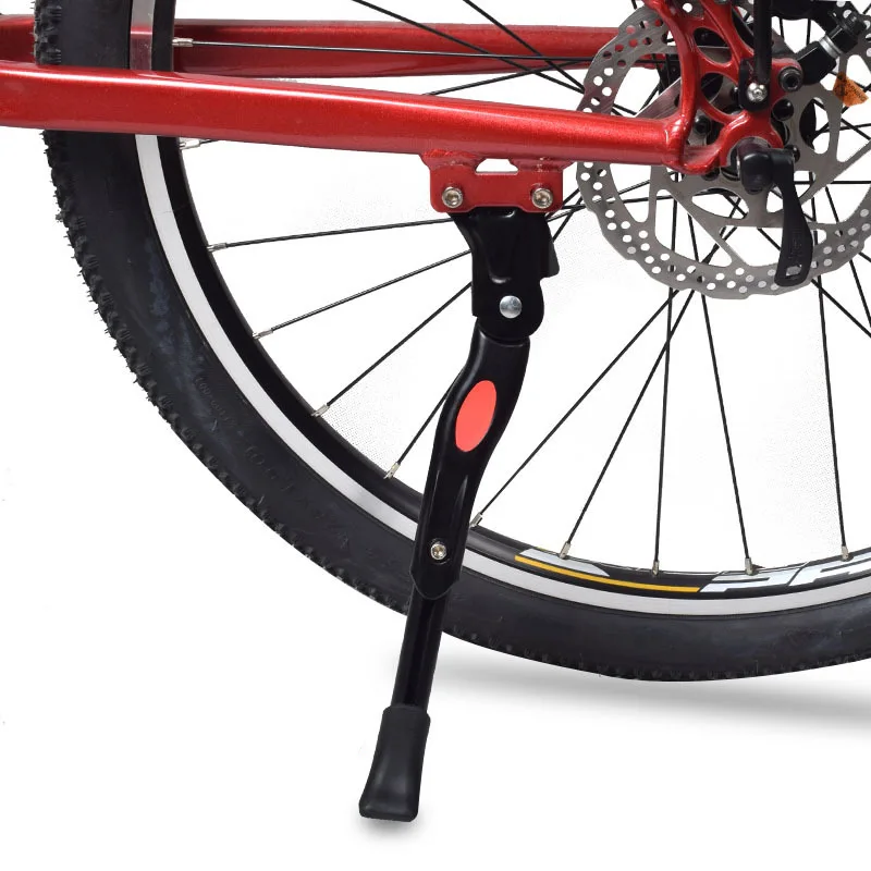 Adjustable MTB Road Bicycle Kickstand Parking Stable Support Side Kick Stand Foot Brac Two Holes MTB Bike Accessories