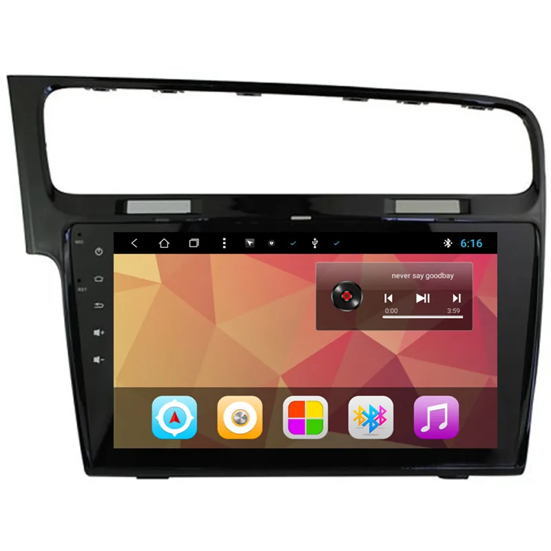 10 "Android автомобильный мультимедийный стерео радио аудио DVD GPS навигация Sat Nav