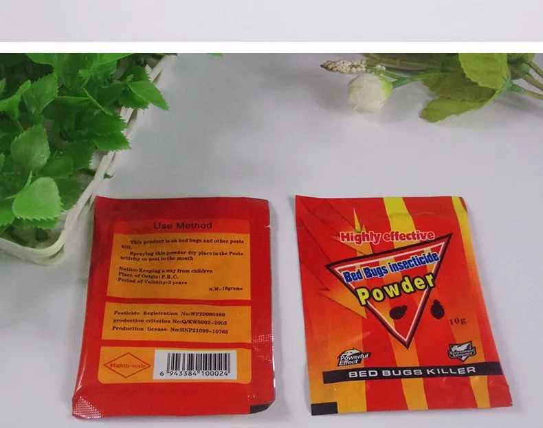 5 шт. высокоэффективный порошок для уничтожения кожных жуков клопов насекомых