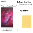 3x Защитная пленка для Moto Z2 Force Play (не стекло) Защита экрана для Moto Z4 Z3 Play Z Force Play пленка защитная пленка
