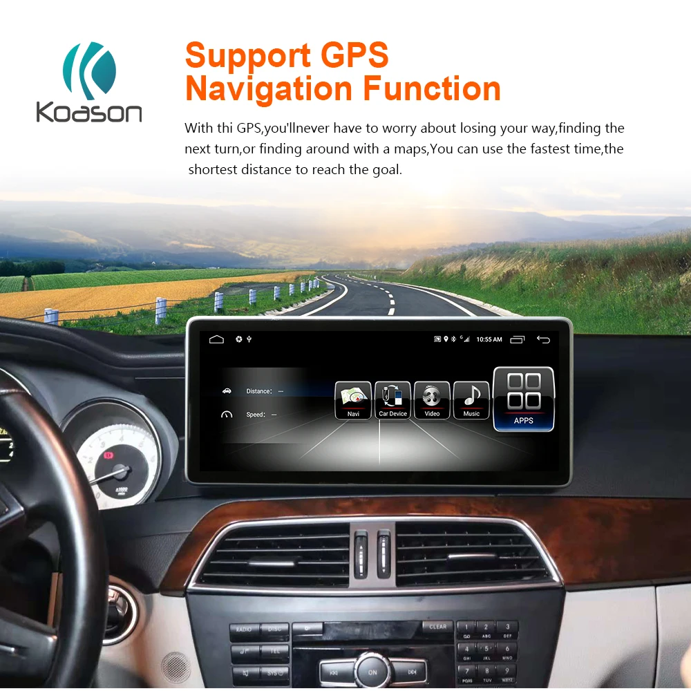 Koason 10 25 дюймов 2 + 32G Android 8 1 автомобильный мультимедийный плеер аудио стерео GPS