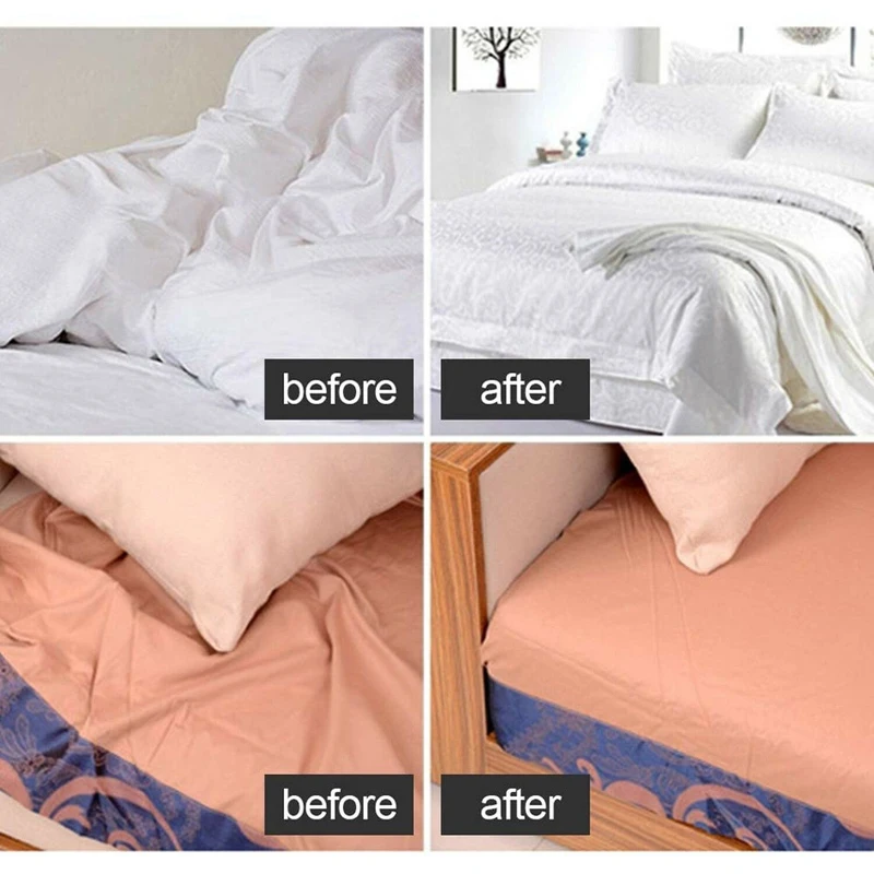 Новинка 4 шт. нейлоновая пряжка эластичная лента для простыни Супер практичное