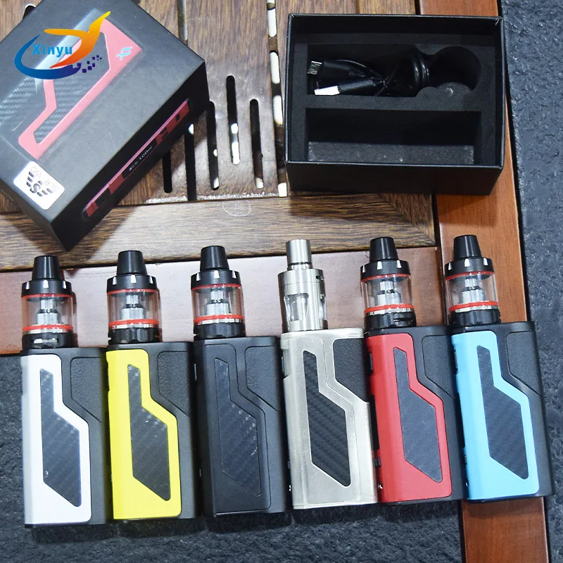Новый 100 Вт электронная сигарета комплект vape жидкость 3 5 мл vaper 2200 мАч сигареты
