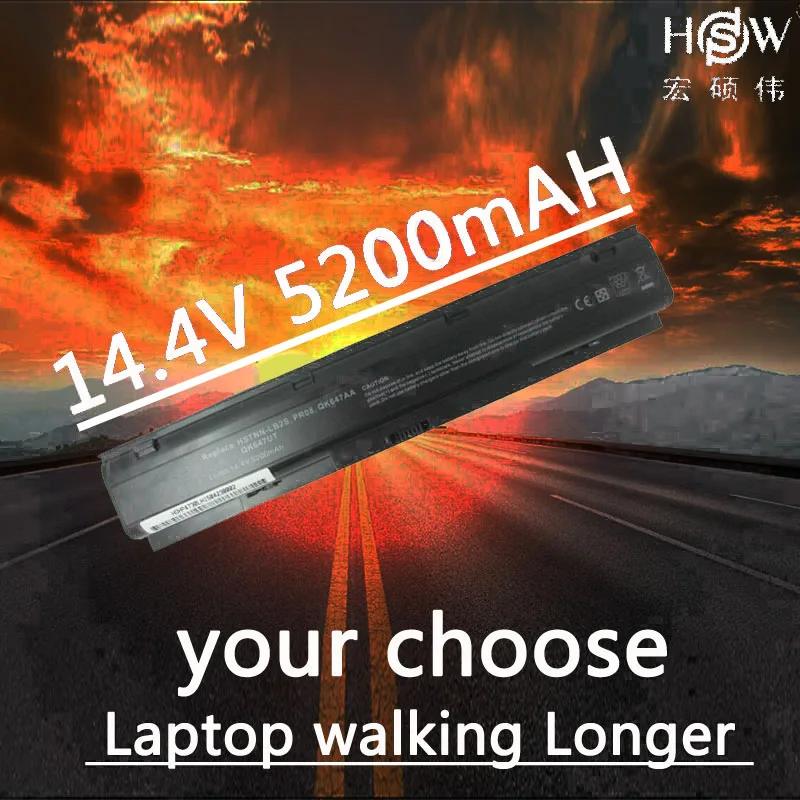 HSW ноутбук Батарея 633734 151 633807 001 аккумулятор большой емкости HSTNN I98C 7 IB25 IB2S PR08 QK647AA