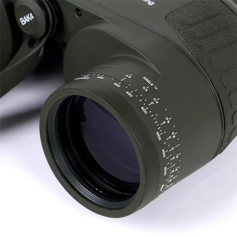 10x50 Профессиональный морской бинокль Boshile бинокль водонепроницаемый цифровой компас охотничий телескоп высокой мощности Lll ночного видения