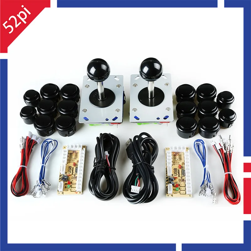 2 набора запчастей для аркадных игр сделай сам JAMMA MAME и RetroPie: USB кодировщик с