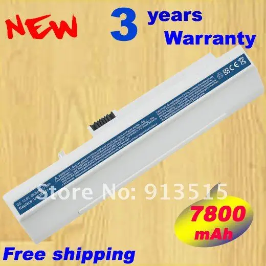 Аккумулятор 7800 мАч для Acer Aspire One 8 9 ''ZG5 KAV10 KAV60 A110 A150 10 1&quot D150 D250 P531H EM250 Gateway LT 11 6