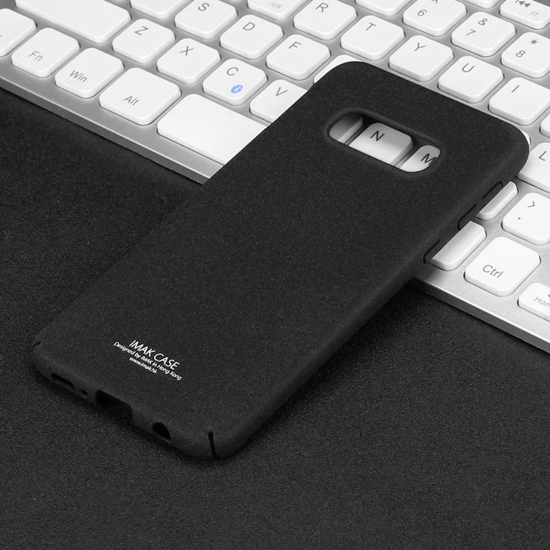IMAK Ковбой матовая Coque для samsung S10E противоскольжения Hard-PC Mobile Телефон задняя крышка