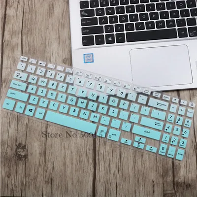 GradualSkyblue Для Asus VivoBook 15 YX560U Y5000 X507U X507 X507UA X507UB X507UD X560ud X560 15,6 дюймов Обложка клавиатуры для ноутбука Защитная крышка - Цвет: GradualSkyblue