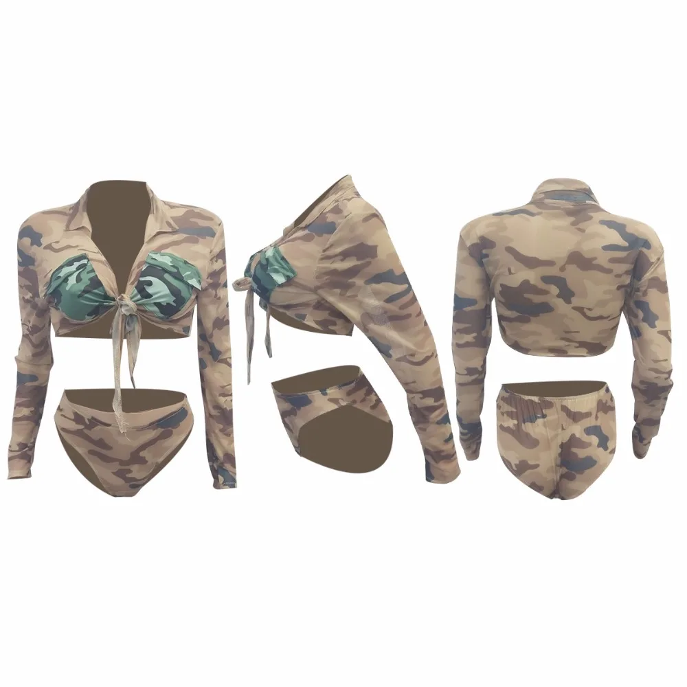 Летние спортивные костюмы футболка + шорты камуфляжный сетчатый прозрачный