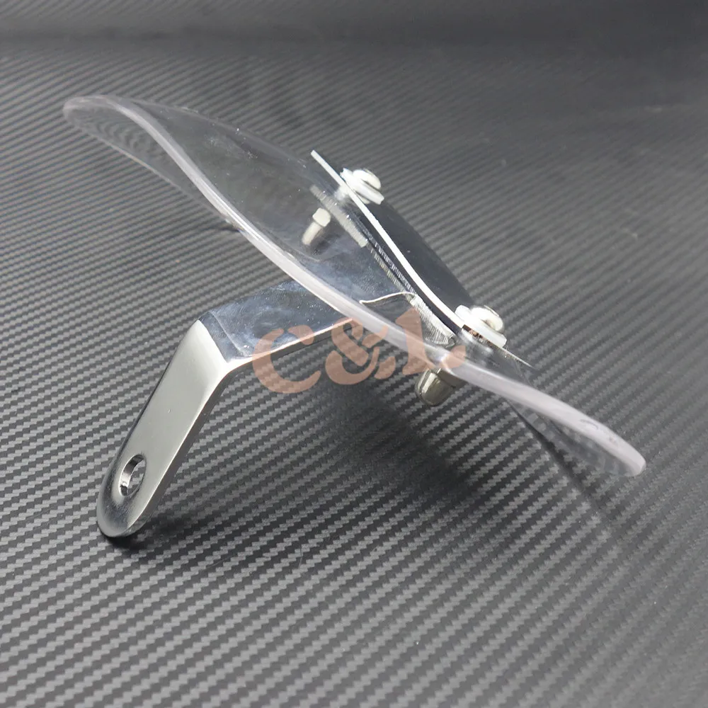 Мотоцикл ясно рука гвардии Ветер Дефлектор для Harley Softail Glide Cruiser|motorcycle clear hand guards|hand