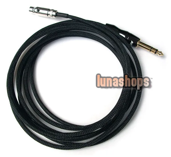LN002203 6,5 мм DIY наушников Чистая Щит 7N Медь кабель для K271 K240 K272 K242 K702