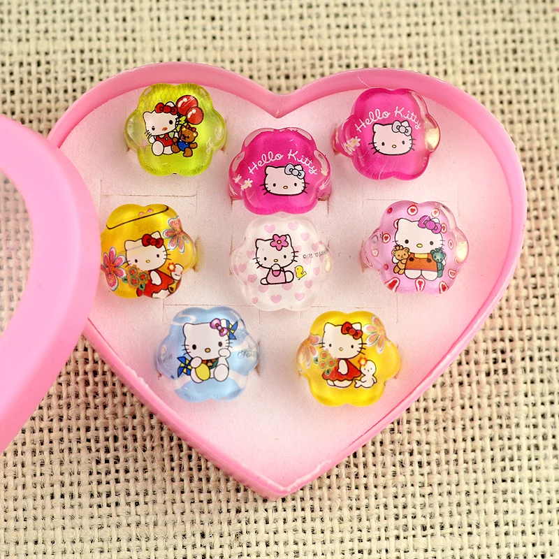 8 шт. оптовая продажа ювелирные изделия витрина принцесса коробка кольцо