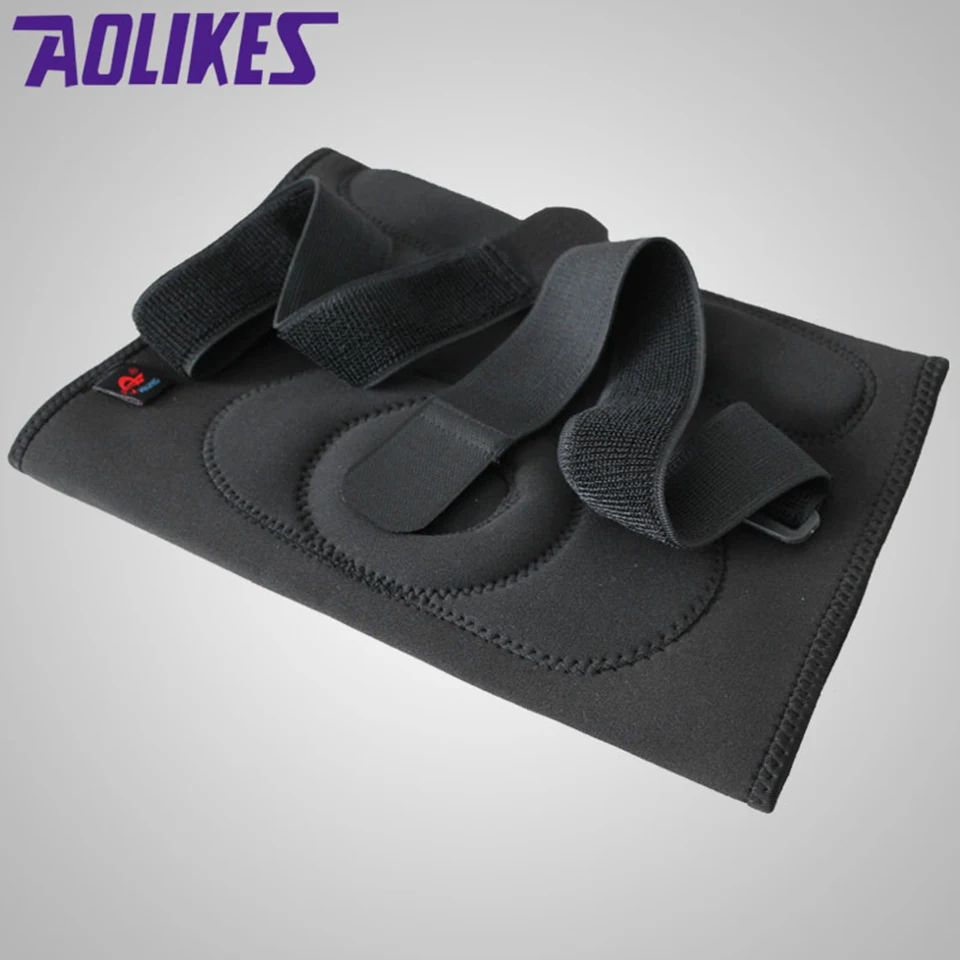 AOLIKES 2 шт. Регулируемый поворотный кронштейн Скоба компрессионный наколенник поддерживает наколенник для спорта