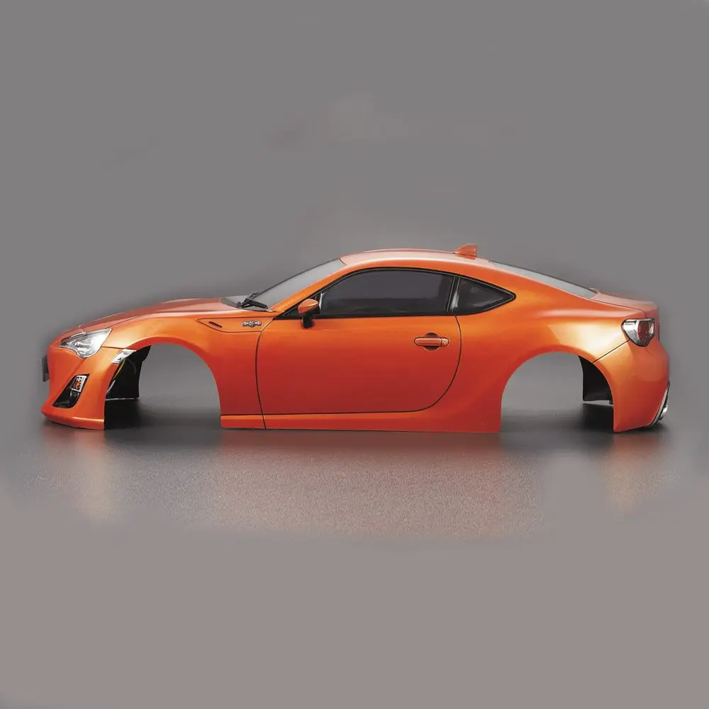 Killerbody 86 законченный RC автомобильный корпус металлически-оранжевый Печатный светильник ведра собранный для 1/10 электромобиля