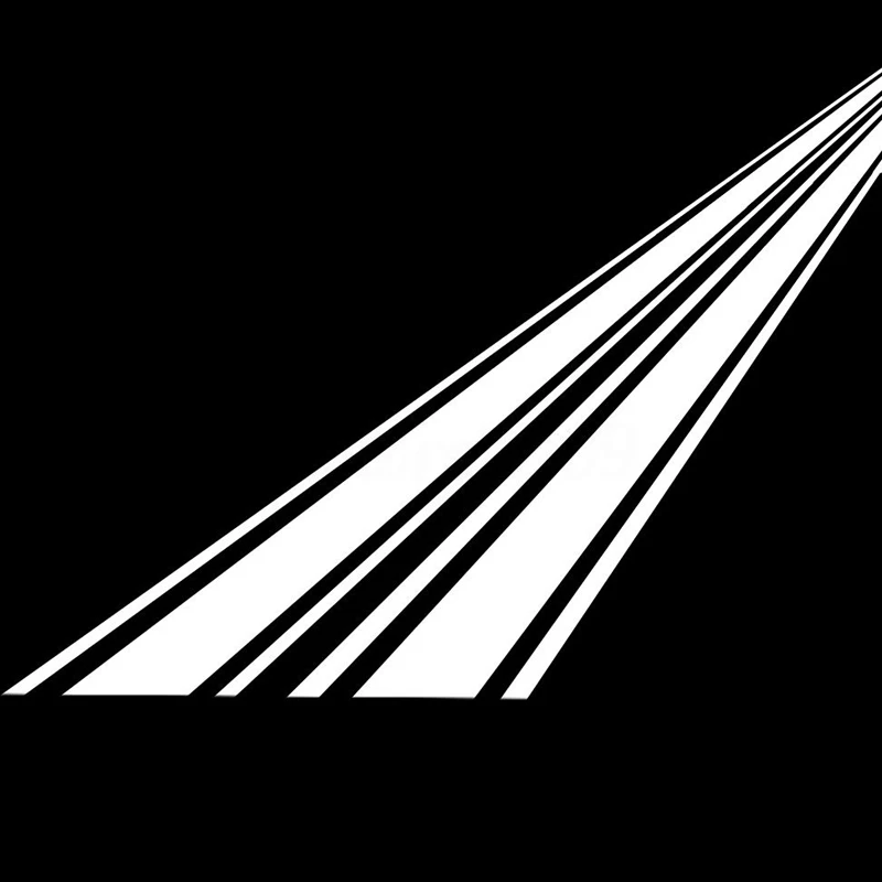 2 шт. 183x8 см DIY автомобиля кузова капот винил гоночная полоса Pinstripe наклейка