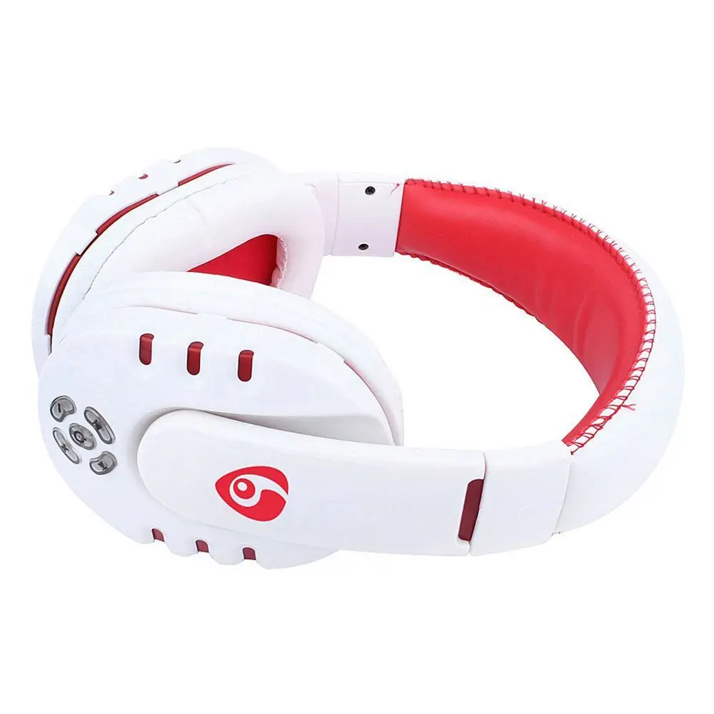 OVLENG белый красный профессиональный беспроводной V8 Bluetooth Игровые наушники стерео