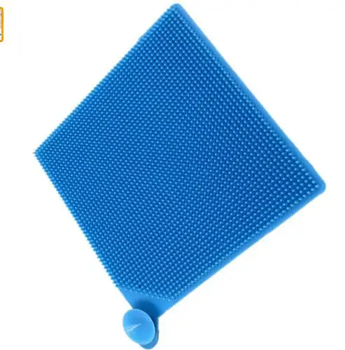 Blue1 1 шт. магия силикона Bowl очистки щетки губки кастрюля Моечные щетки очиститель Кухня аксессуары щетка для мытья посуды - Цвет: Blue1