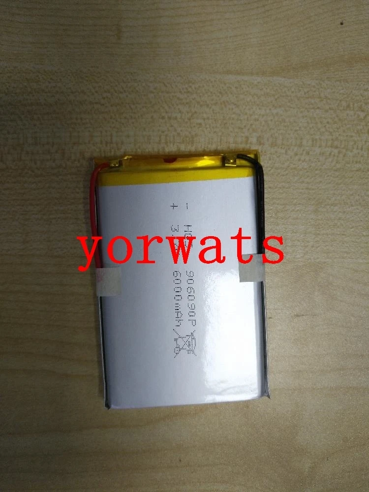 

New Hot A Rechargeable Li-ion Cell 3.7V polymer lithium battery 906090 6000mAh battery charging treasure direct sale