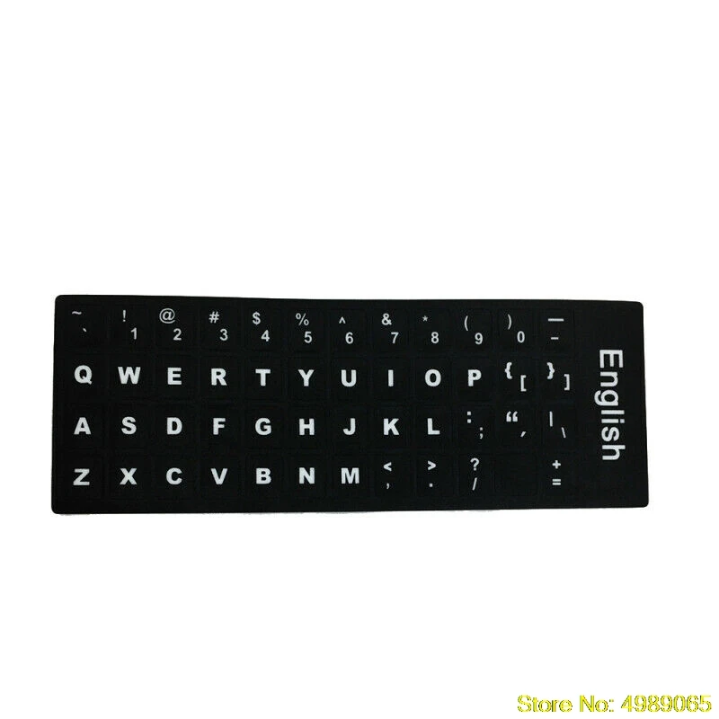 Водонепроницаемые стандартные наклейки на клавиатуру 2 шт.|Наклейки для