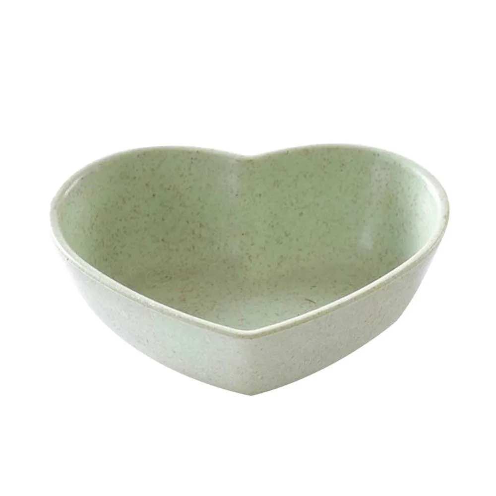 Пшеничная солома в форме сердца уксус приправа блюдо Твердые соевый соус соль