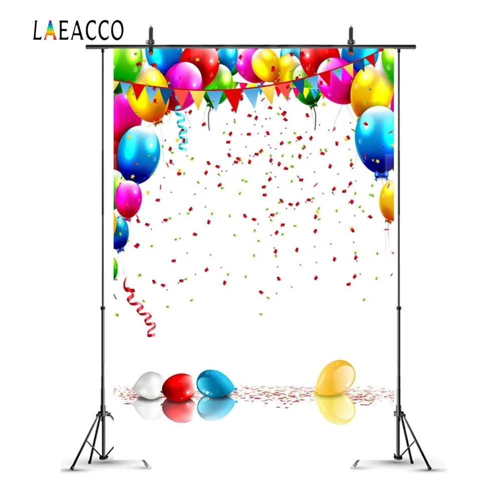 Красочные ленты для воздушных шаров фотографии фонов фотосъемки Фоны День